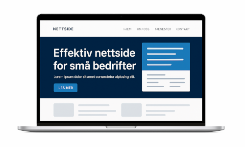 Hvordan lage nettside